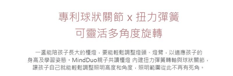 BENQ - WiT MindDuo 親子共讀護眼檯燈|光學升級版|座枱燈|書枱燈|工作燈