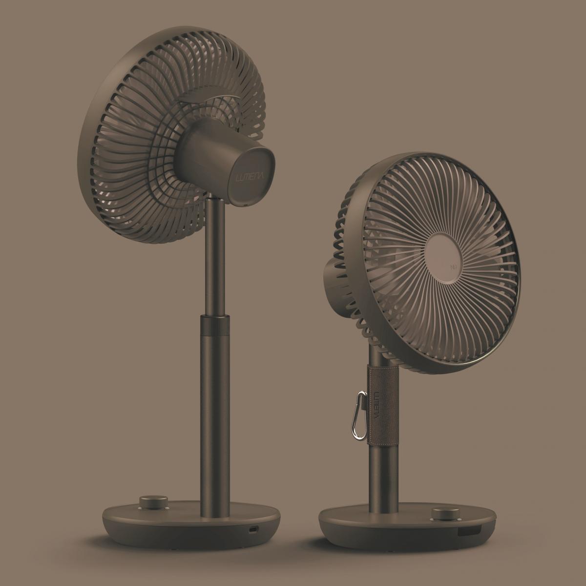 Lumena - N9 FAN PRIME2 PLUS 無線伸縮座檯風扇|Prime 2+|座枱|搖頭|吊扇|掛勾