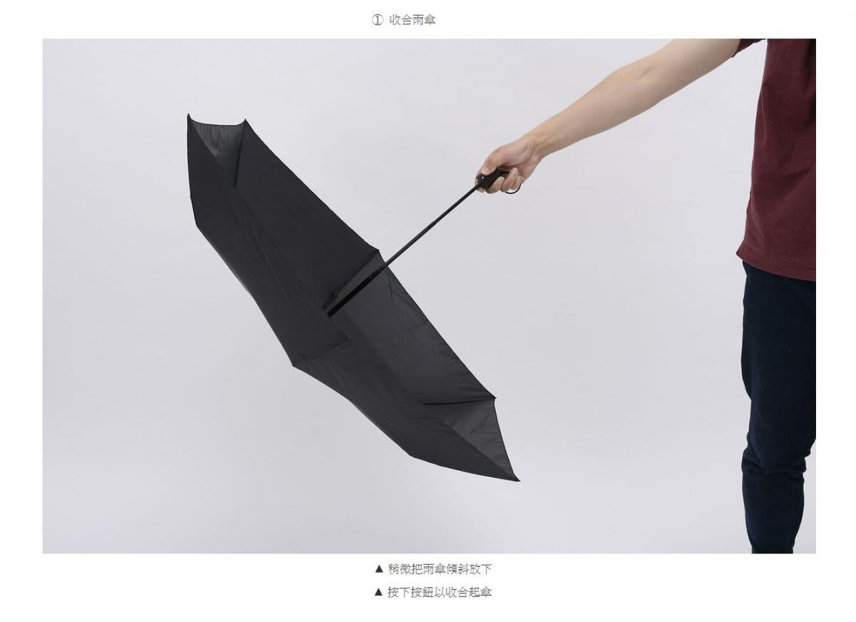 Amvel - VERYKAL Ultra-light one-touch automatic folding umbrella|water cover|automatic switch cover|sunscreen|sunshade|bone-shrinking cover|164g|windproof-ice blue