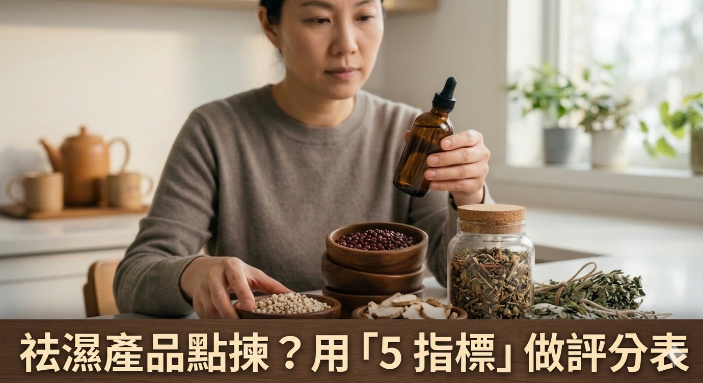 祛濕產品點揀？用「5 指標」做評分表 ✨