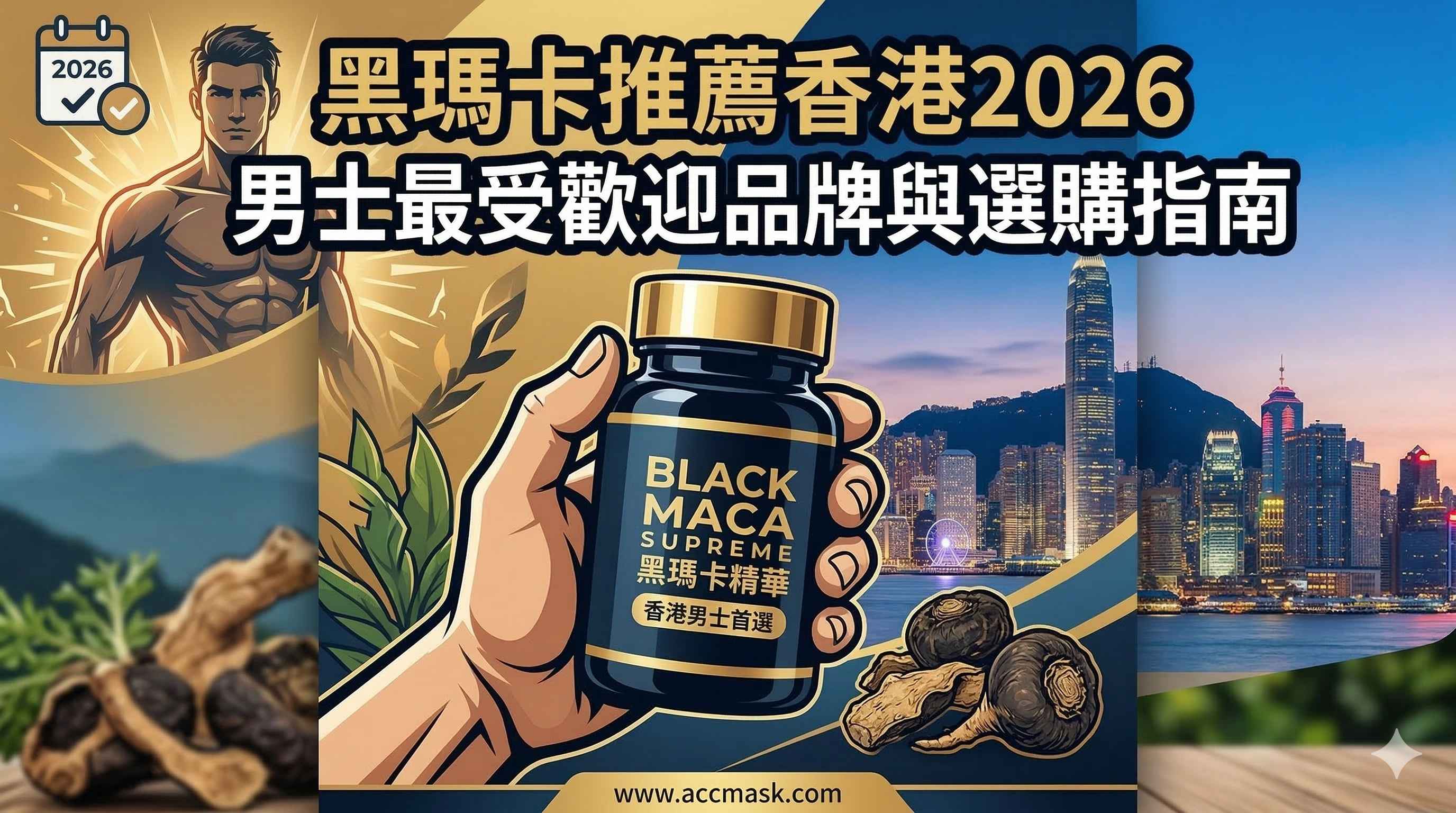 黑瑪卡推薦香港2026｜香港男士熱門黑瑪卡品牌與選購指南