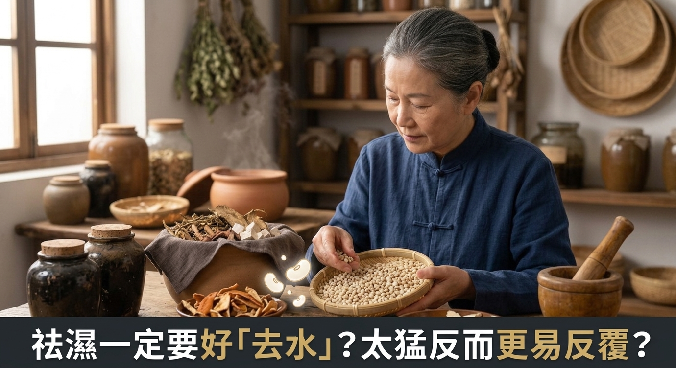 祛濕一定要好「去水」？太猛反而更易反覆？💧