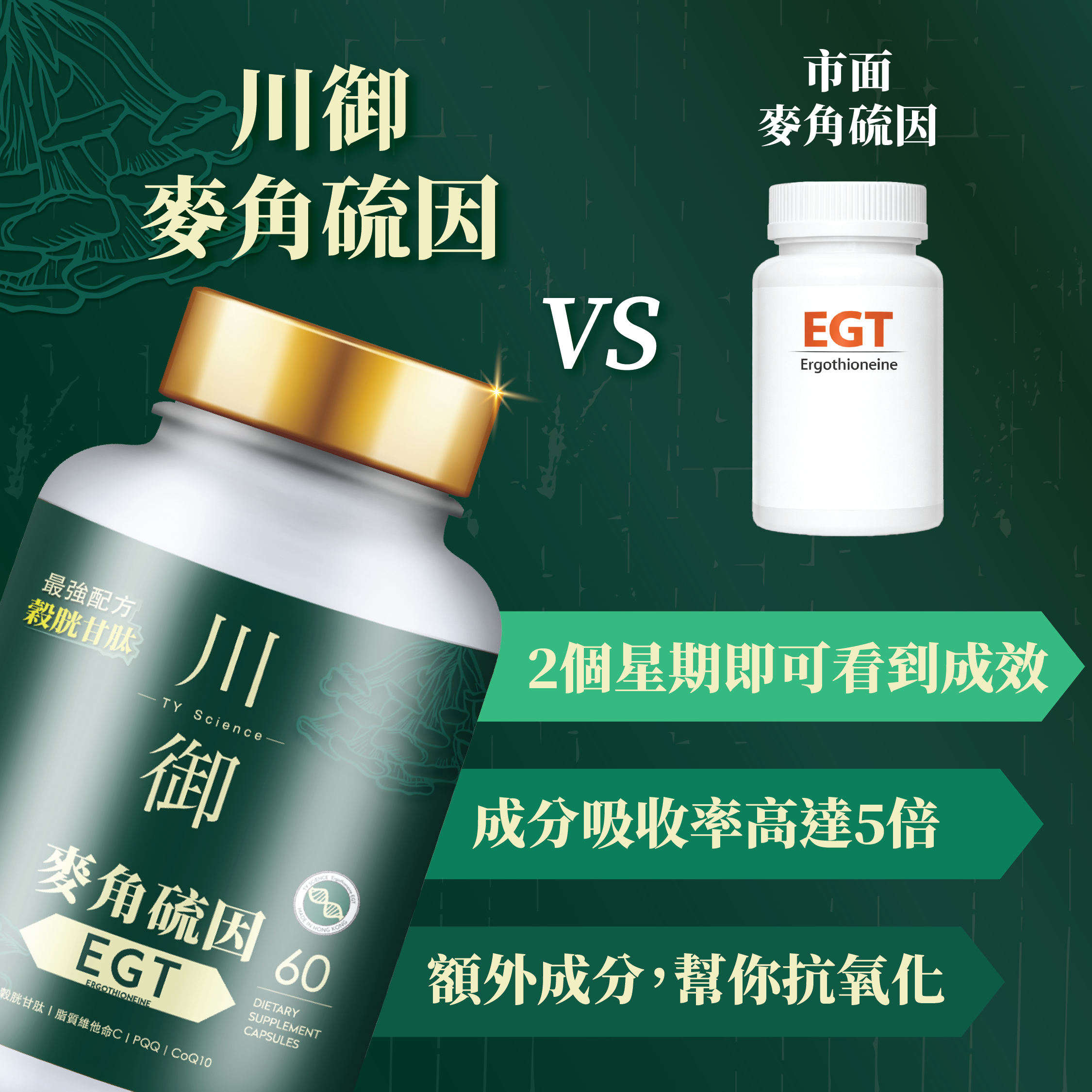 川御 麥角硫因 EGT