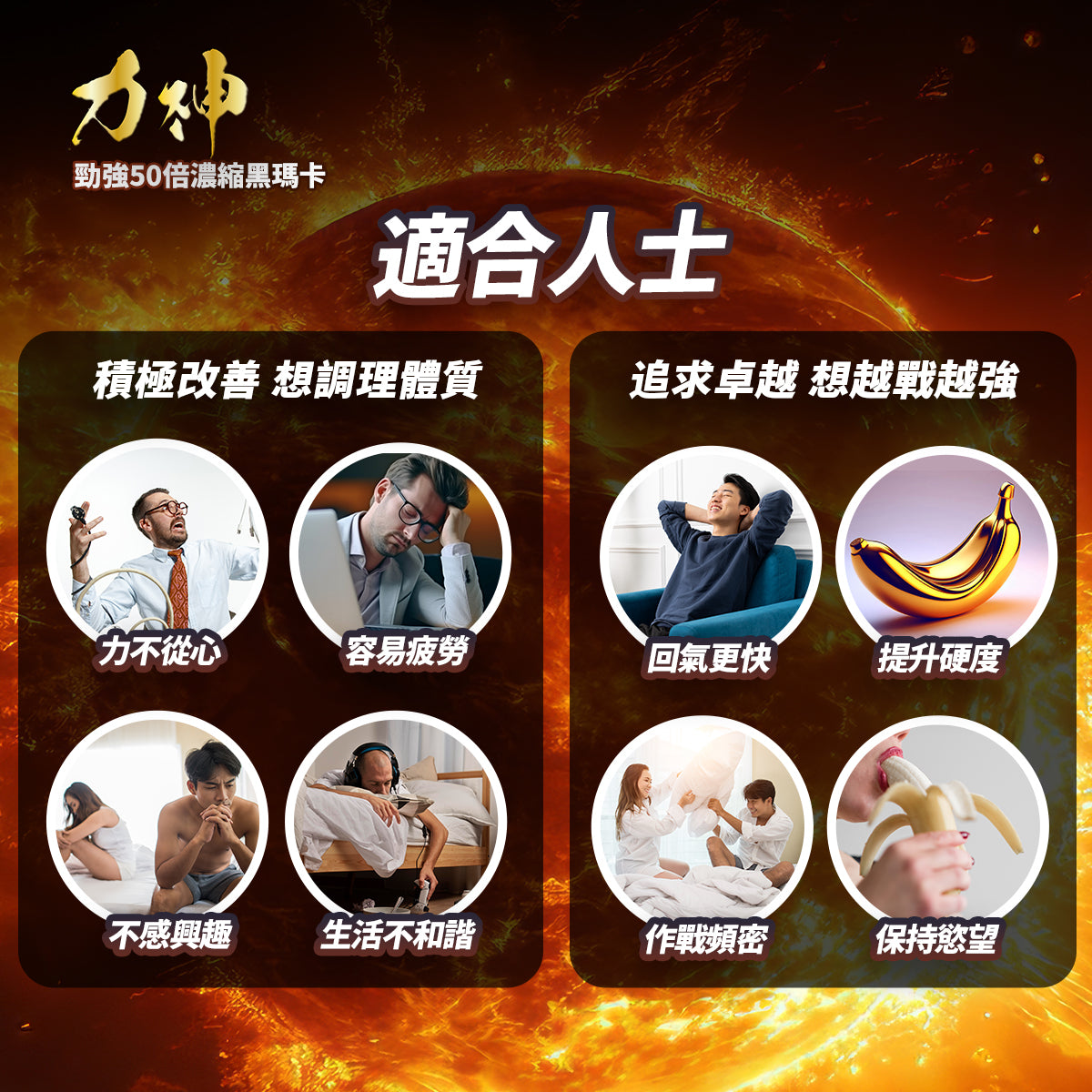 力神 秘魯黑瑪卡 50倍濃縮 升級配方