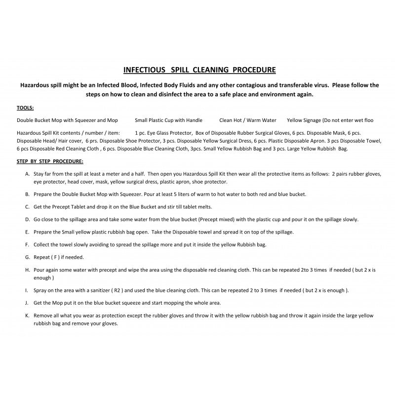 Presept Disinfectant Cake 0.5gm 