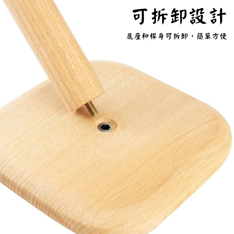 天然櫸木廚房紙巾架