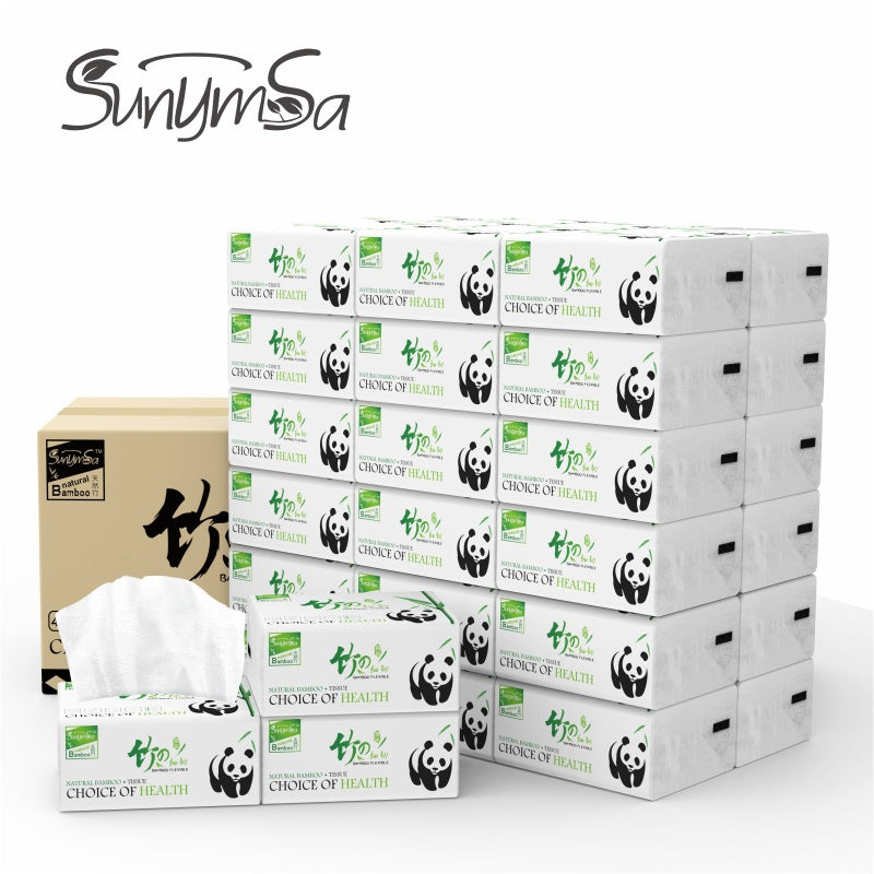 三層原木抽紙 (4包裝) (每包210張)