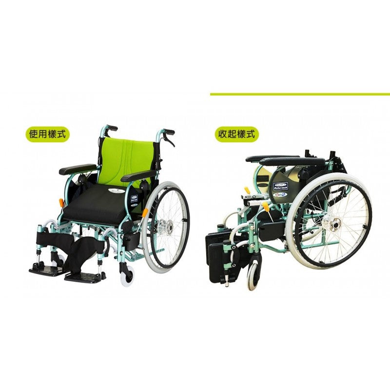 Japan's FranceBed front and rear safety "tumbler" wheelchair (does not fall down)