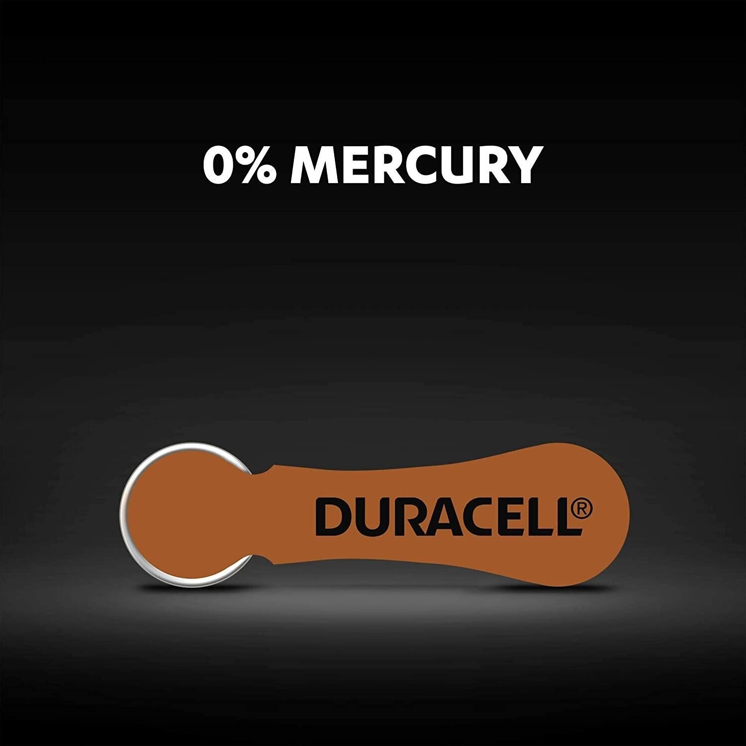 金霸王 ACTIVAIR 助聽器電池 [312] 6粒裝 DURACELL 無汞電池 德國製造 平行進口