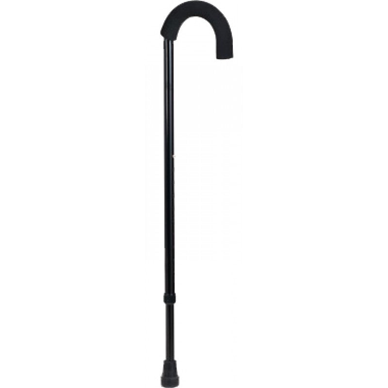 Aidapt Extending Foam Handled Aluminum Walking Stick with a rounded neck