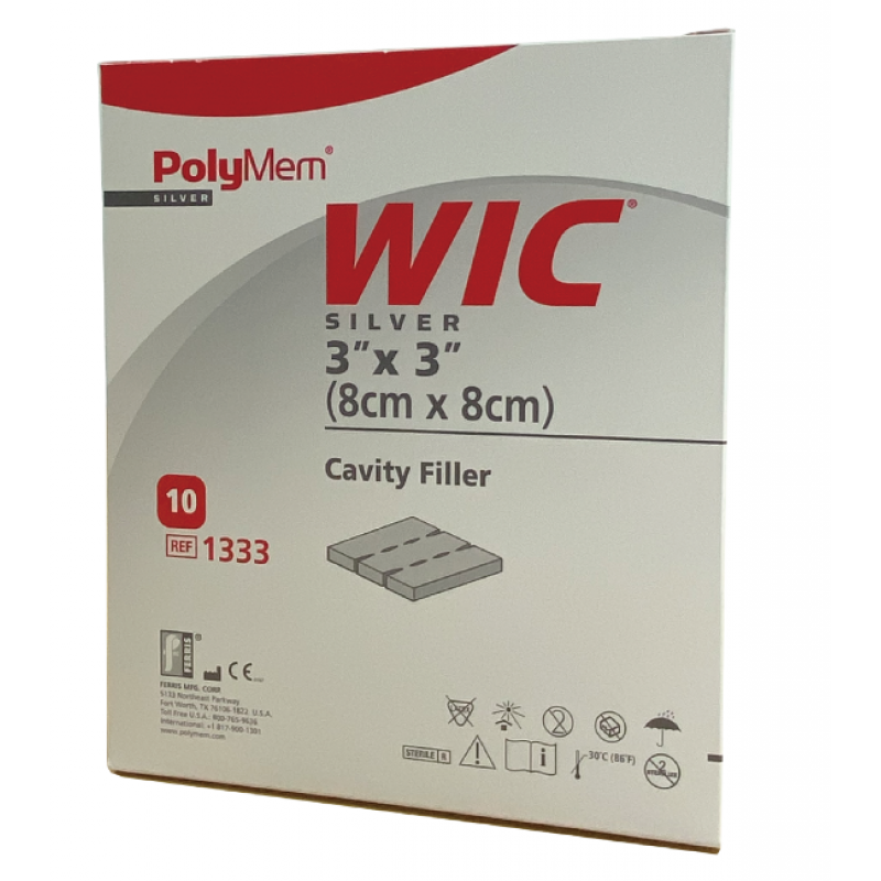 Solution Health Care PolyWic Silver Cavity Filler Multifunctional Filling Dressing (Contains Silver)