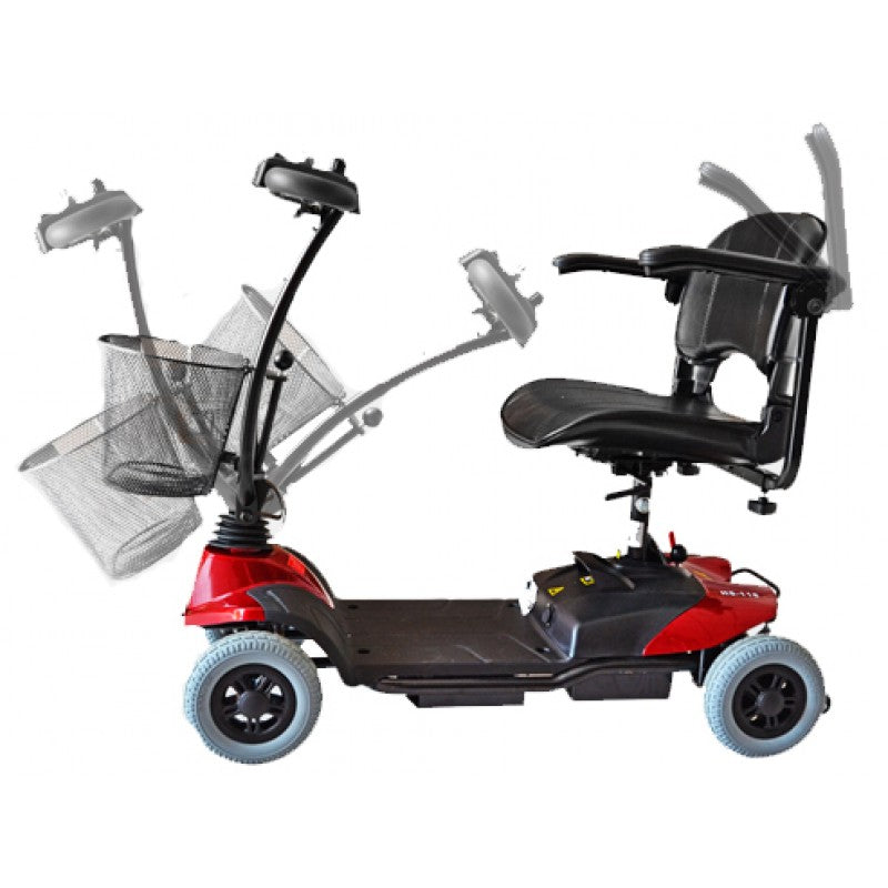 CTM lightweight type II electric scooter Mobility Scooter (4 wheels four wheels) 