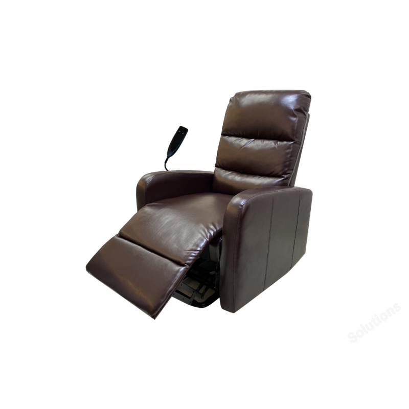 Liftable electric chair (small) brown/beige