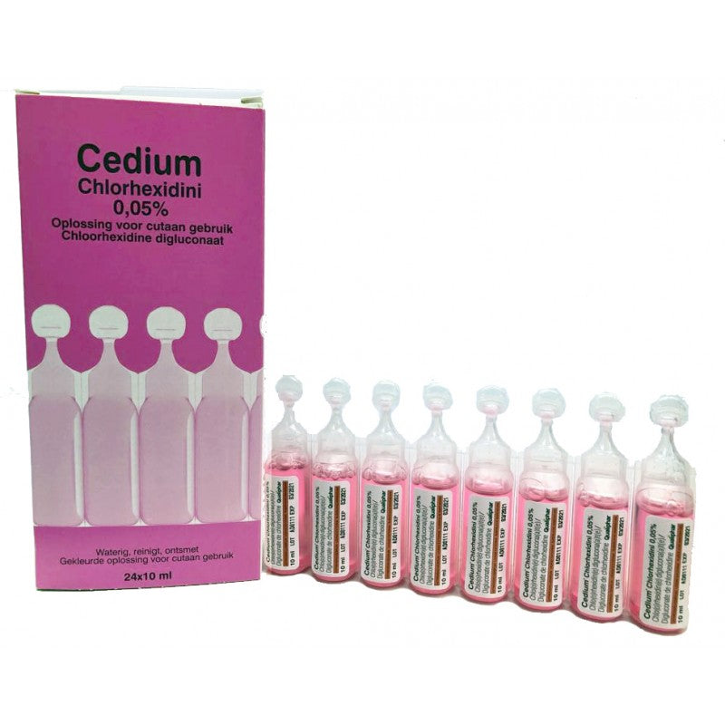 Cedium Chlorhexidine 洗傷口消毒藥水 (10ml)