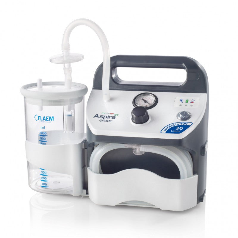 Flaem Aspirator Aspira Go 30 (DC) (Portable) (Suction Machine) - 30 L