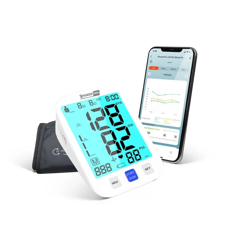 XPowerPro U81NH IoT Smart Arm Blood Pressure Monitor