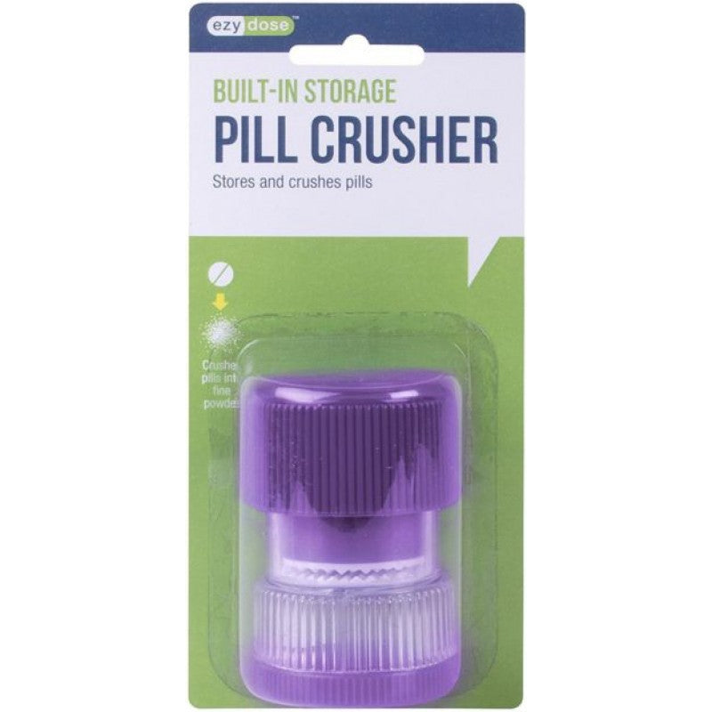 Ezy Dose Pill Cursher With Built-In Storage