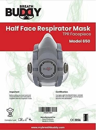 Breath Buddy half mask (can be installed with 3M double tank series filter tank)