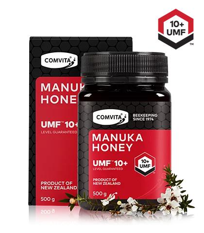 Comvita UMF™10+ Manuka Honey 500g | Anti-inflammatory and antibacterial | Relieve upper respiratory discomfort\ S008