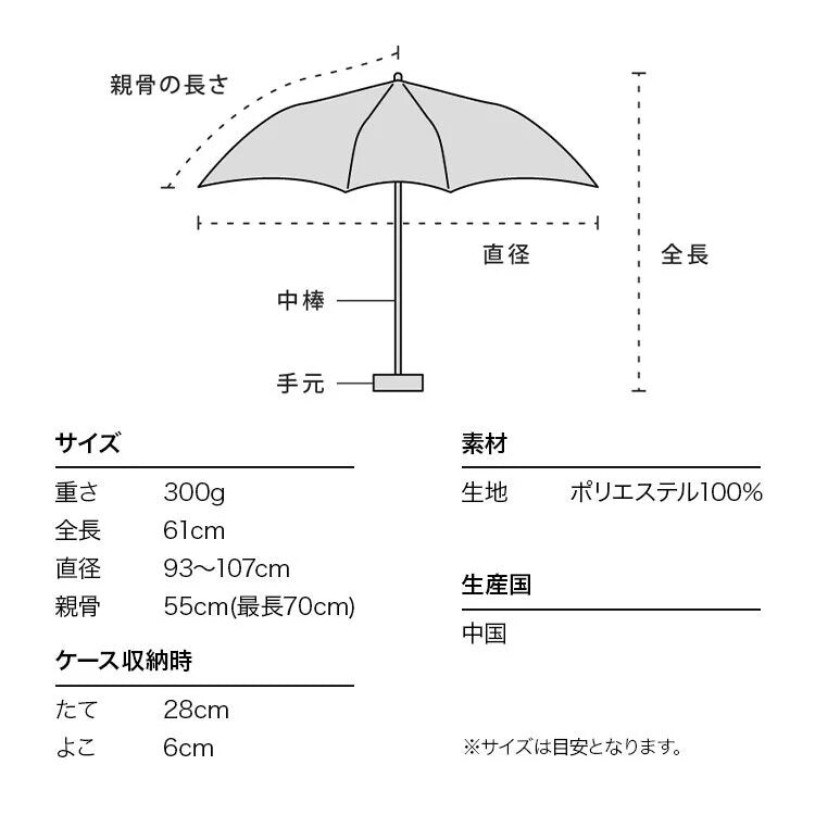 W.P.C. - 2022 UNISEX Umbrella 背部延長摺折疊雨傘 UX004｜WPC｜晴雨兼用｜縮骨傘｜抗UV｜防UV｜防曬｜雙人傘 - 海軍藍 / 駝色