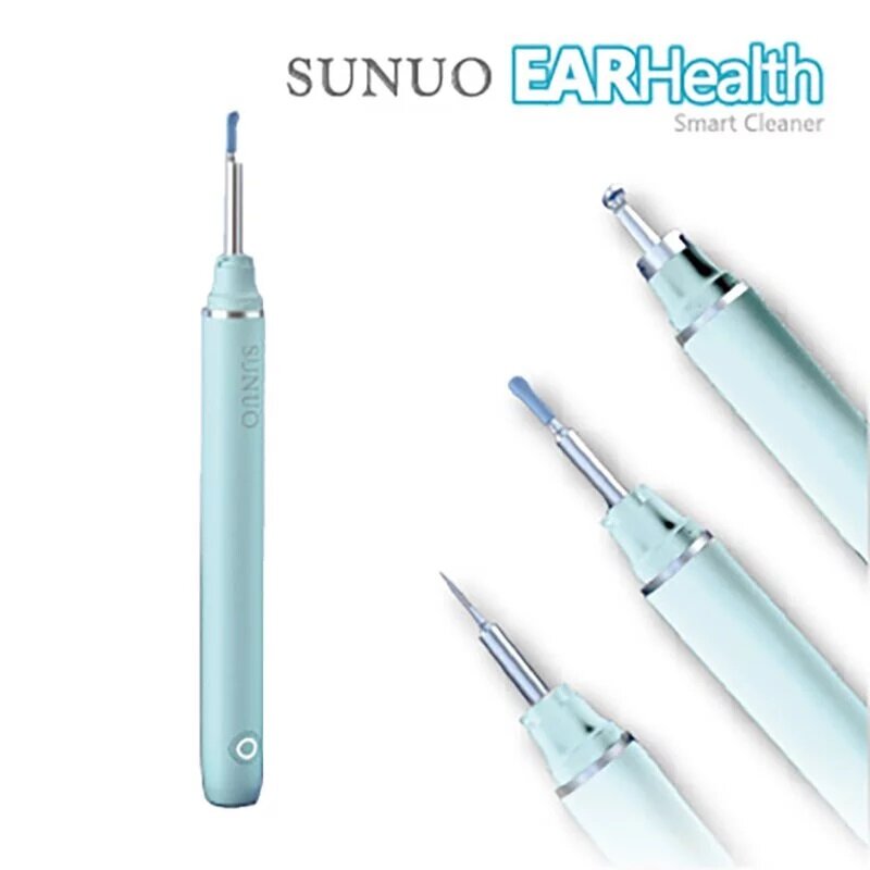 Sunuo - EarHealth FindX 3-in-1 Smart Visual Cleaner | Ear Picking | Acne Squeezing | Teeth Picking | Ear Picking | Teeth Scaler 