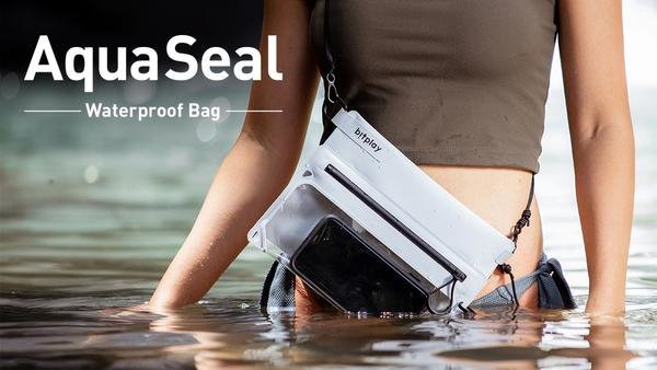 Bitplay - AquaSeal Waterproof Snap Bag - Cement Gray