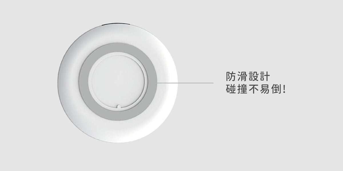 Bluefeel - South Korea BLUEFEEL Barset 4D Wireless Shaking Fan - White [Licensed in Hong Kong]