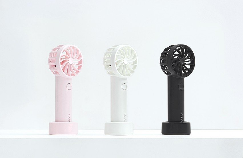 Bluefeel - (Made in Korea) Mini Head Fan Pro Portable Fan - Black [Licensed in Hong Kong]