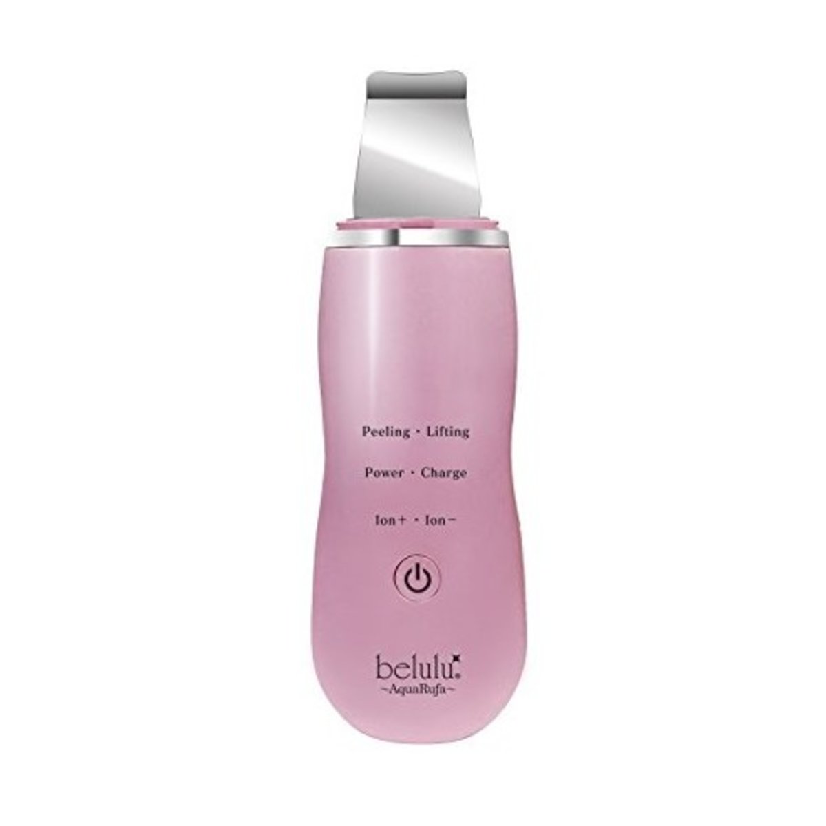 belulu - AquaRufa ultrasonic ion vibration export and import skin scraping tool - pink 