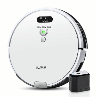 iLife - V8 Plus 2-in-1 vacuum and wet mop robot | Robot vacuum cleaner | Sweeping robot