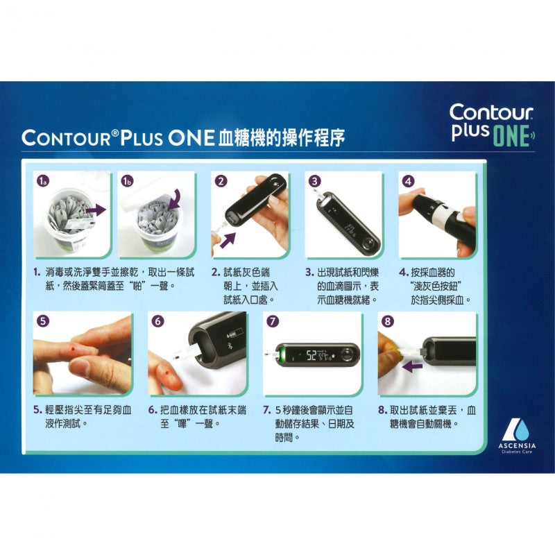 Bayer Contour 拜耳拜安進 Plus One Blood Glucose Meter Set  血糖機套裝