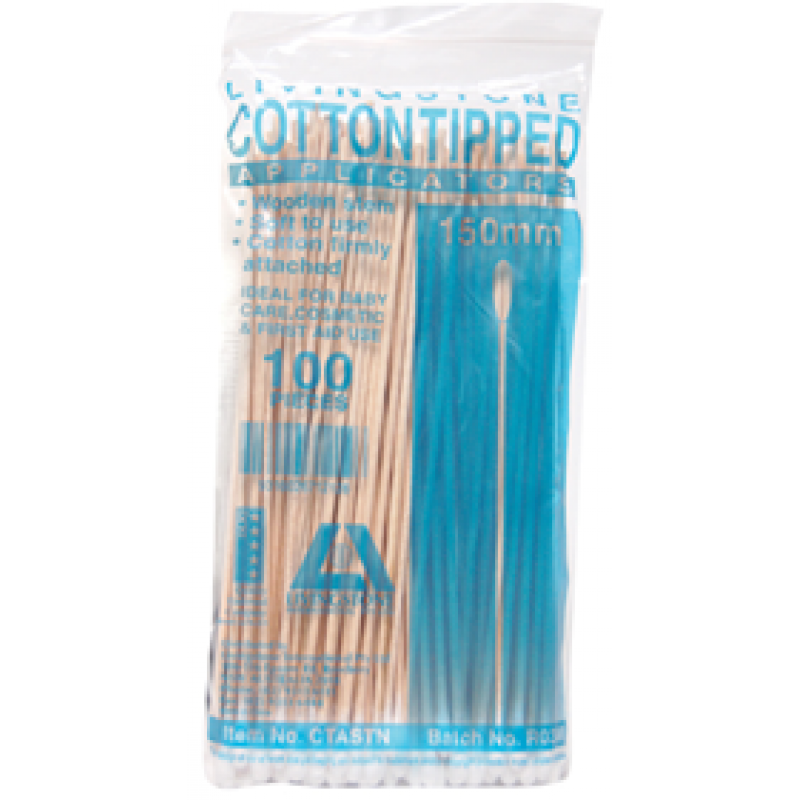6" 木製棉花棒( Cotton Tip 6" Applicator)