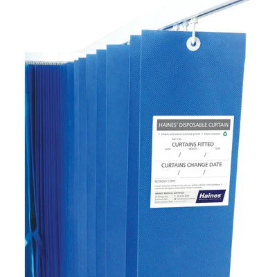 Haines® Antimicrobial Medical Curtains to fit existing hooks Haines® 抗菌醫用窗簾（適用於現有掛鉤）