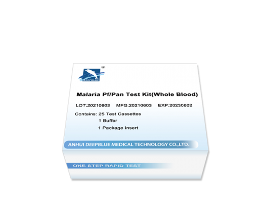 DEEPBLUE One Step Malaria Rapid Test Kit (Cassette)