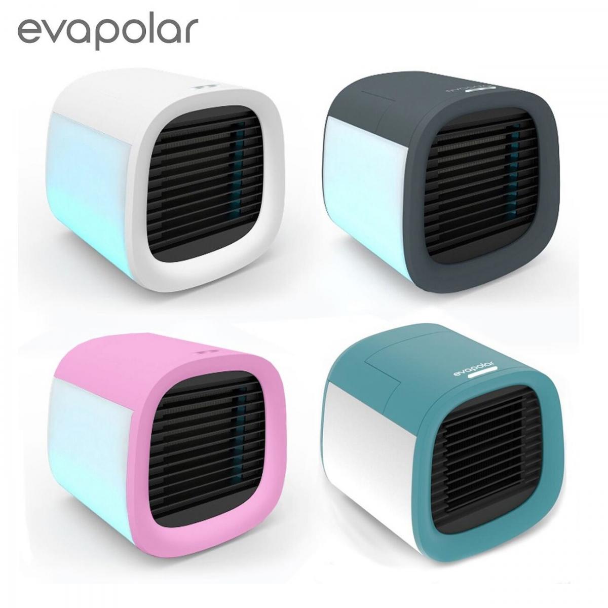 Evapolar - evaCHILL EV-500 Small mobile air conditioner third generation | Mobile air cooler | Cooler | Portable | Water injection type - Ocean Blue