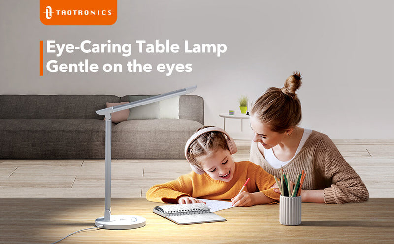 Taotronics - Adjustable Color Thermostat Desk Lamp | Desk Lamp | LED | Eye Protection | Desk Lamp | Work Lamp TT-DL13