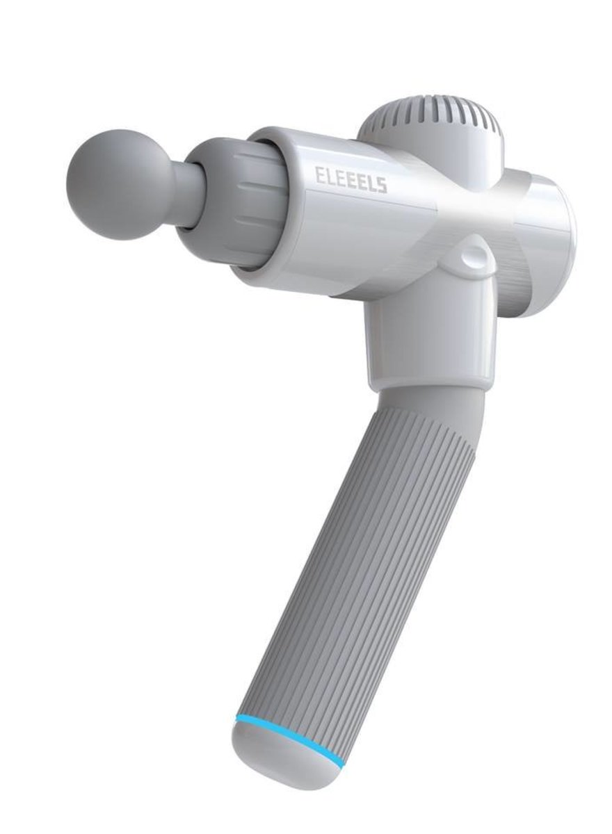ELEEELS - X1T all-round soothing muscle vibrating massage gun - White [Licensed in Hong Kong]