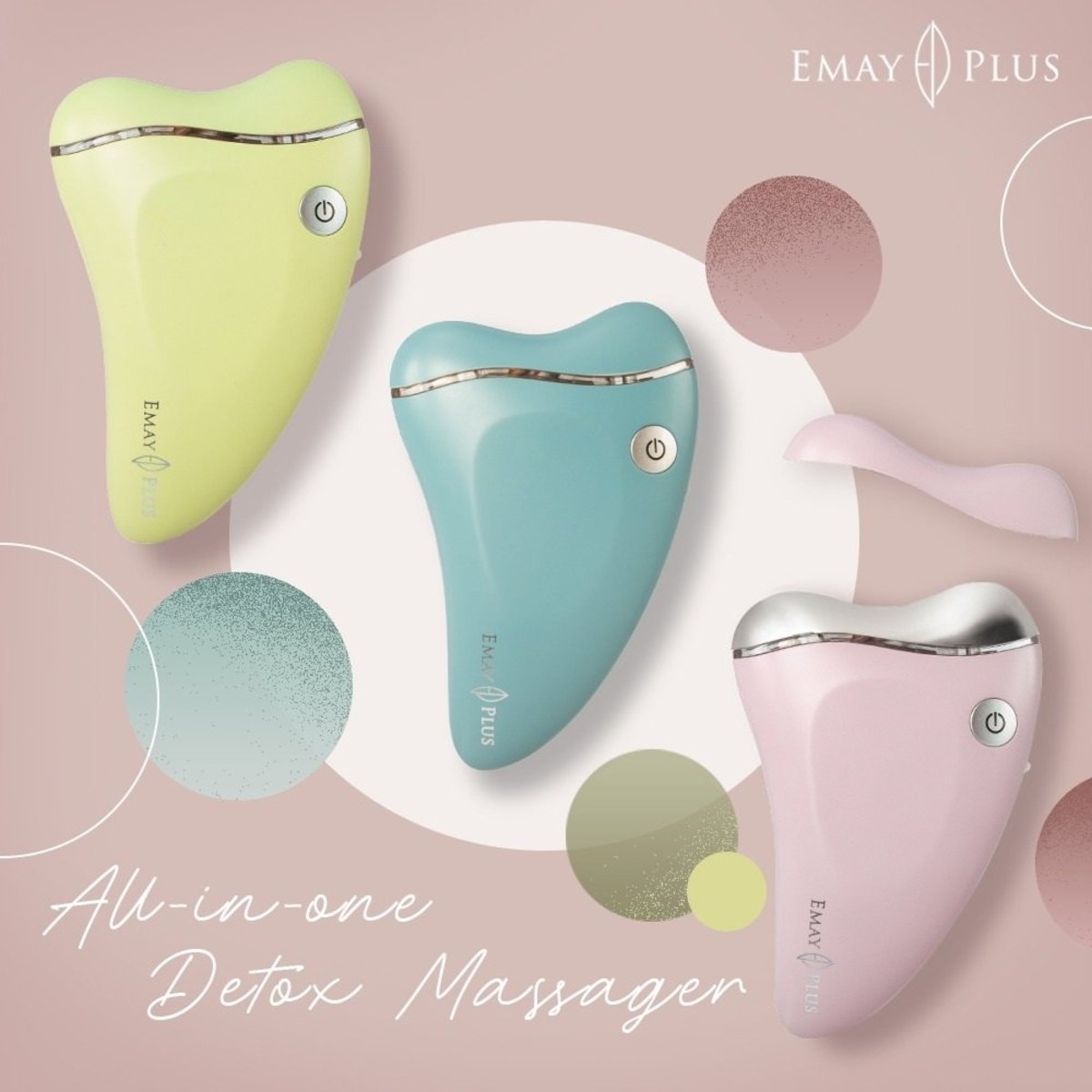Emay Plus - Warm and cold detoxifying massager｜Beauty instrument｜Beauty heart EP-409