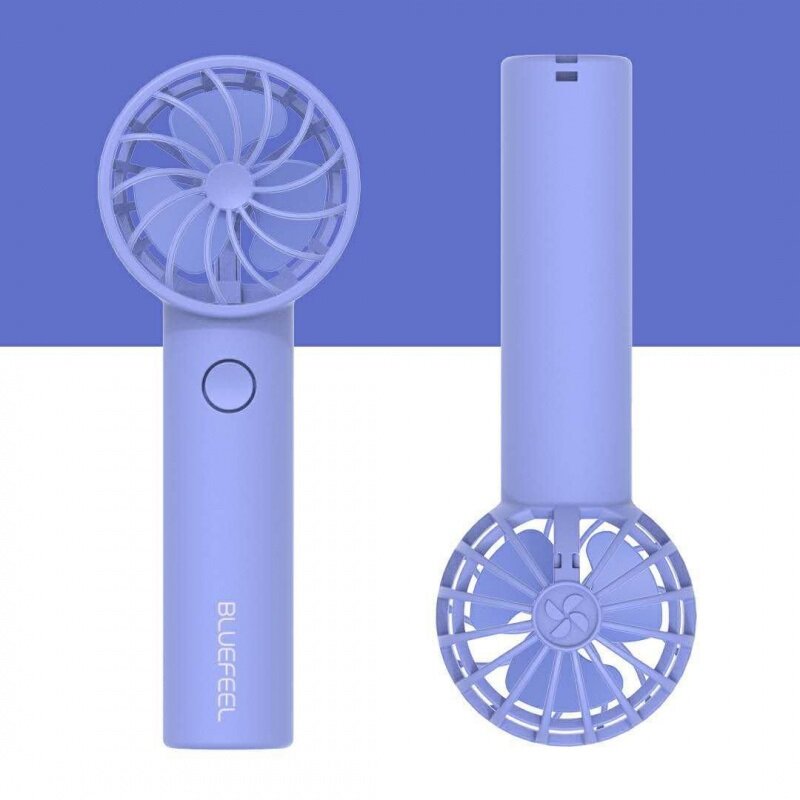Bluefeel - Made in Korea Mini Head Fan Pro Portable Fan｜Wireless Fan｜Mini Electric Fan-Romantic Blue