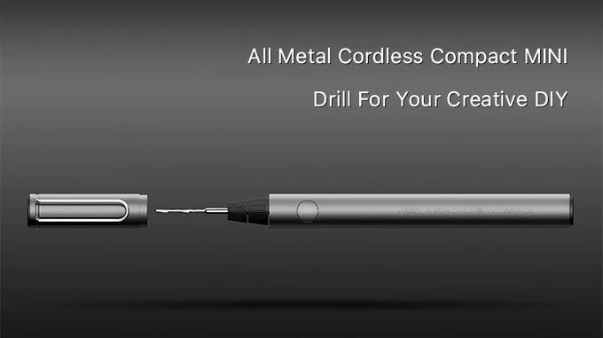 Wowstick - DRILL Metal Mini Electric Hand Drill | Lithium-Based Mini Electric Drill Pen | Electric Screwdriver | Rechargeable | Electric Screwdriver | Electric Drill
