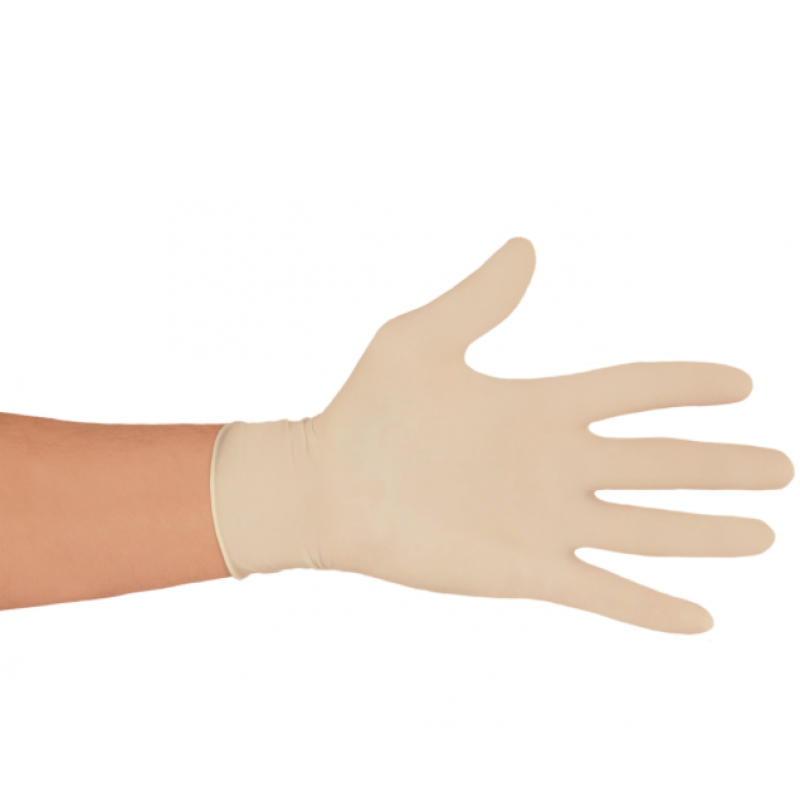 Comfort Powder Free Natural Latex Gloves Nitrile Exam Gloves - Powder Free