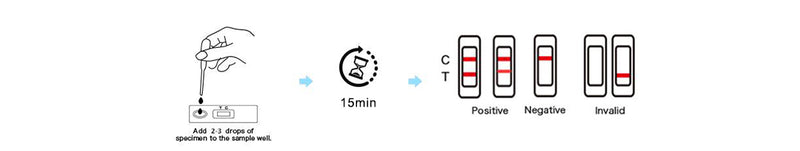 DEEPBLUE One Step Typhoid IgG/IgM Rapid Test Kit
