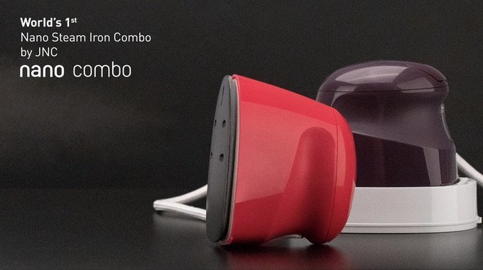 JNC - Nano Combo Nano Steam Iron - Red [Licensed in Hong Kong]