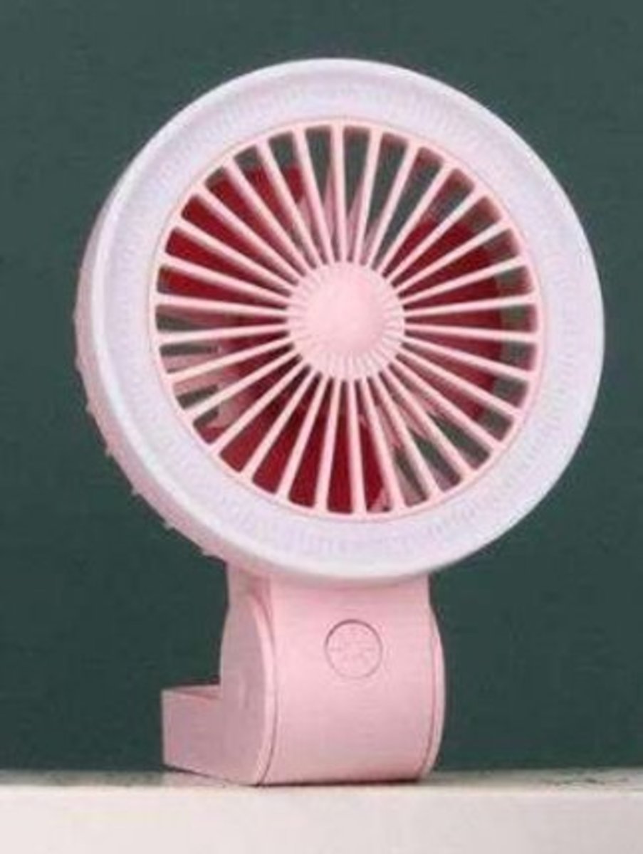 JNC - 2 in 1 Mini Night Light Folding Fan
