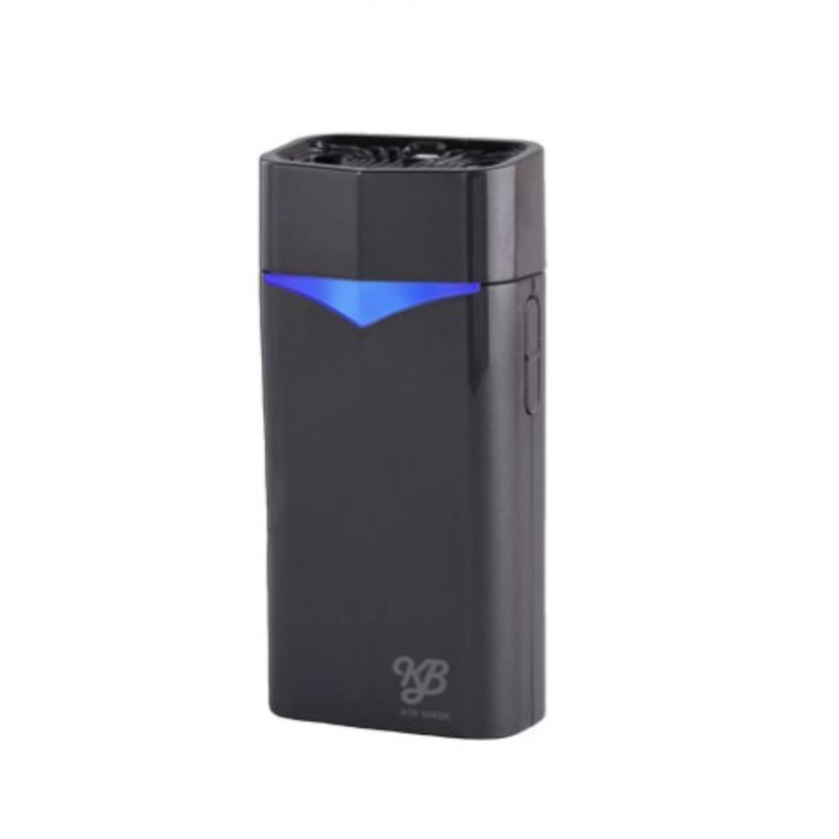 KB - Air Mask Dual Discharge Ion Portable Air Purifier - Black [Made in Japan. Hong Kong licensed goods]