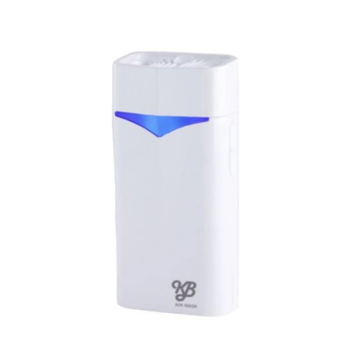 KB - Air Mask Dual Discharge Ion Portable Air Purifier - White [Made in Japan. Hong Kong licensed goods]