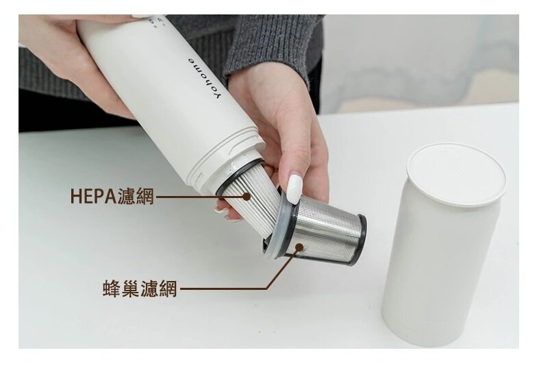 家の逸 - 日本Yohome DY-108 Mini 無線吸塵機 專用HEPA濾網｜濾芯｜吸塵機配件