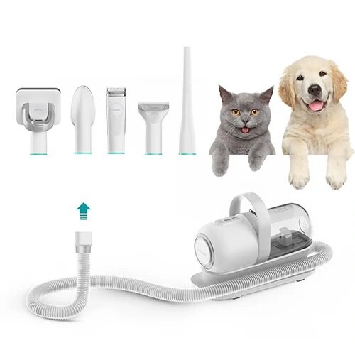 Neabot - P1 Pro 5-in-1 pet shaving and grooming kit and vacuum cleaner | grooming | waste hair removal | shaving | hair collection