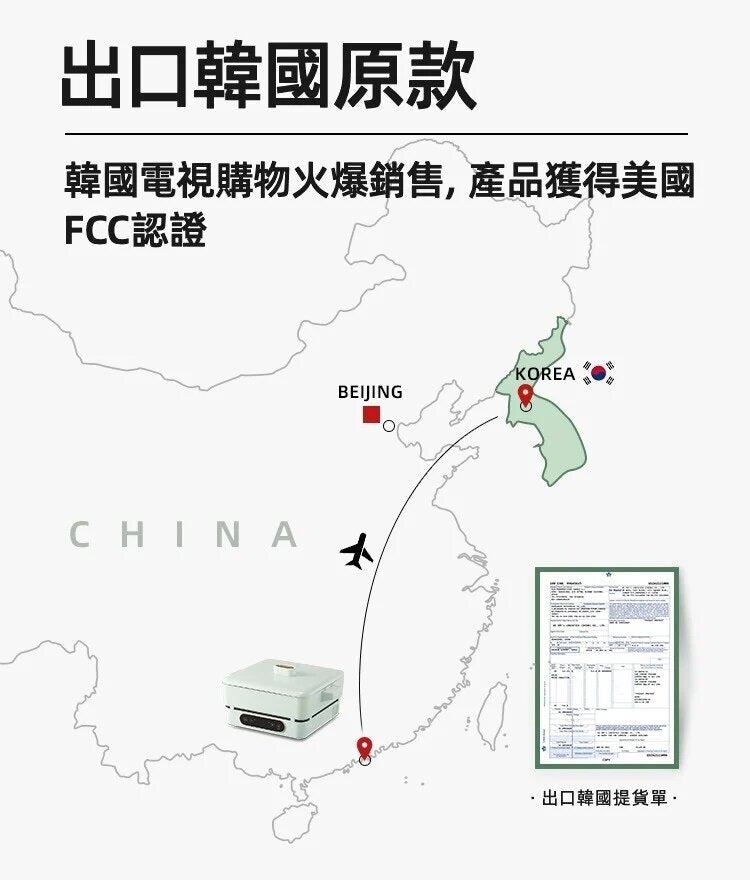 Mokkom - MK-373 一體式收納IH速熱電磁爐｜燒烤爐｜焗爐｜電熱鍋｜火鍋