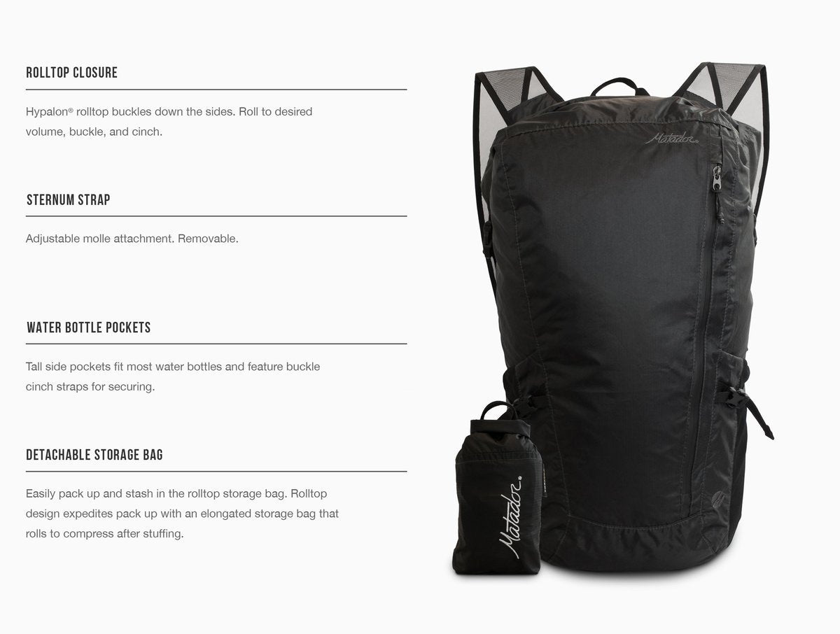 MATADOR FreeRain24 2.0 Premium Series Waterproof Folding Sports Back
